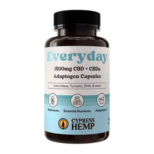 CYPRESS HEMP- CBD/Mushroom Capsules