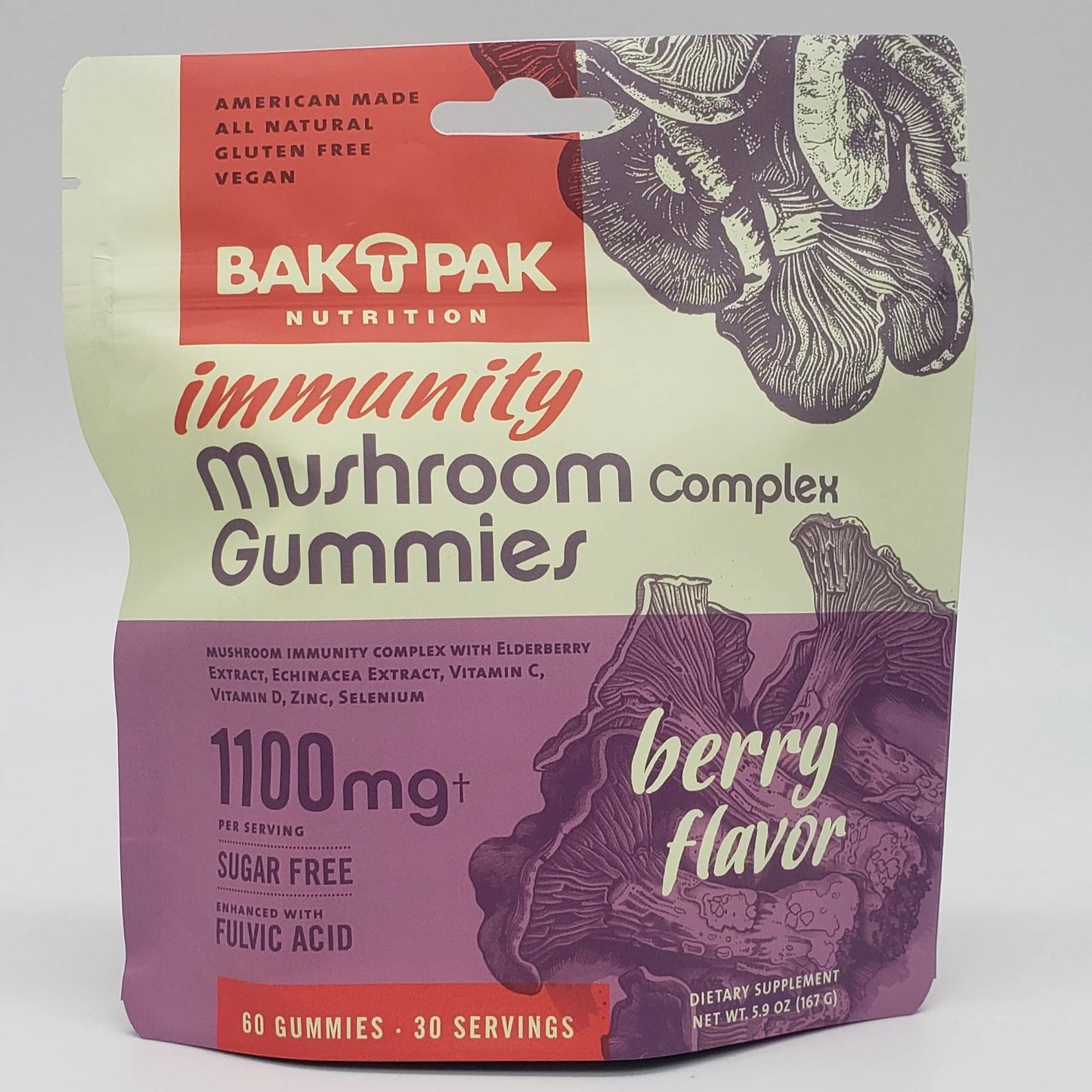 Daily - Bakpak Mushroom Gummies