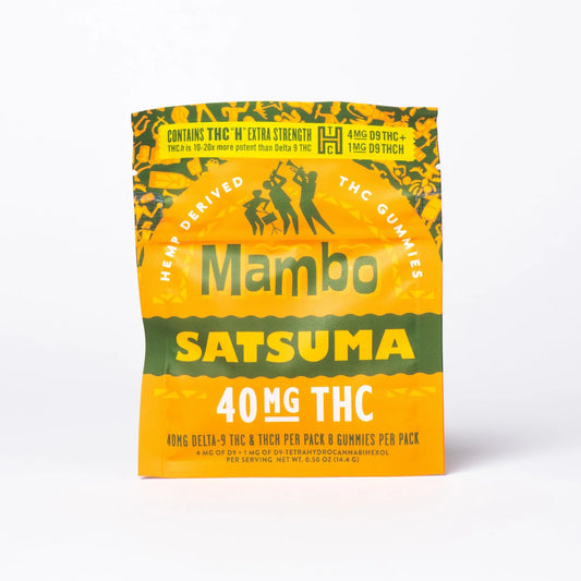 Mambo Satsuma 5mg D9+THCH Gummies