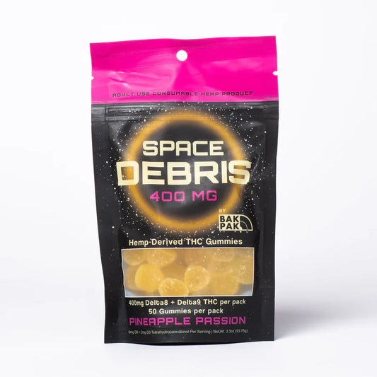 Space Debris 400mg D8+D9 THC GUMMIES