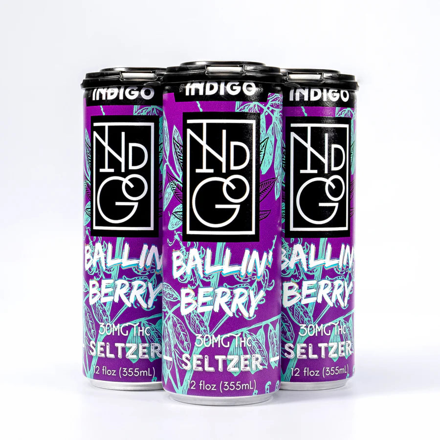 CBD Seltzer - Indigo 30mg