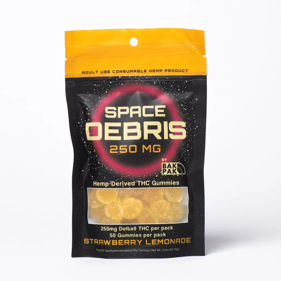 Space Debris 250mg GUMMIES D9 THC