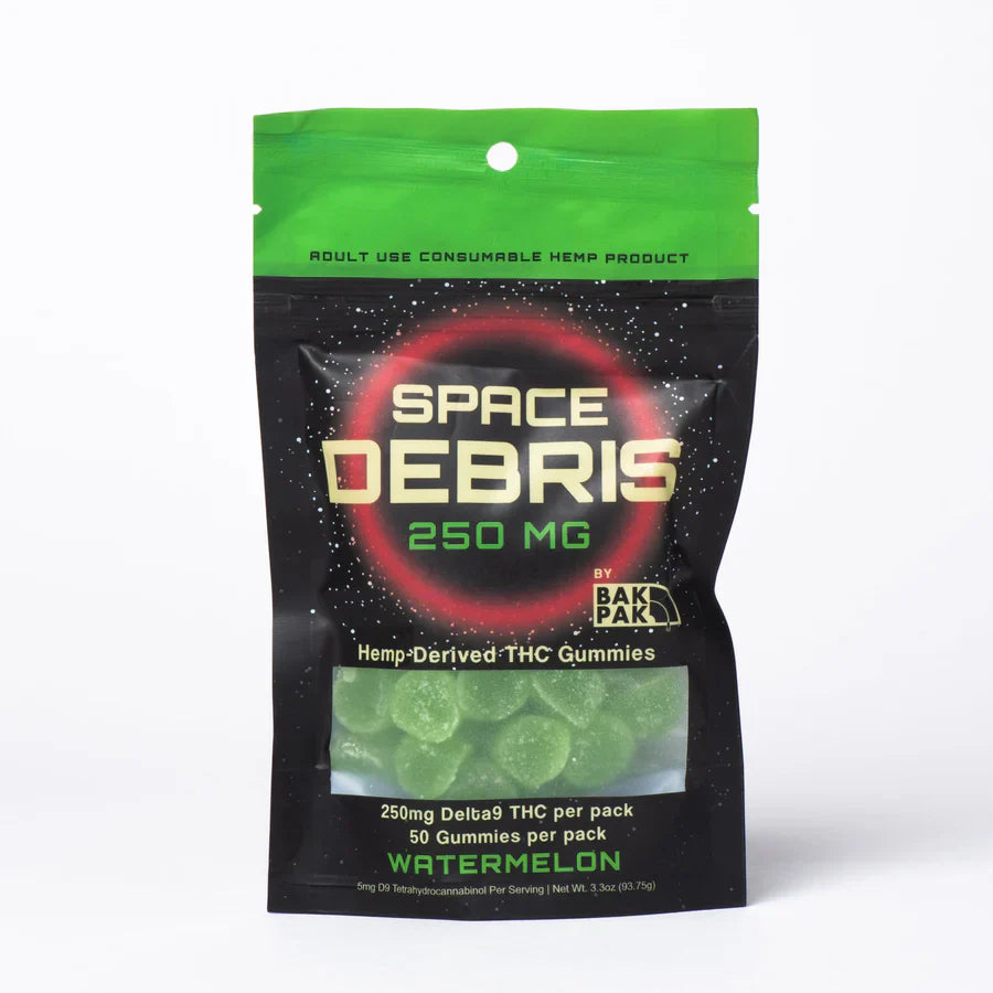 Space Debris 250mg GUMMIES D9 THC