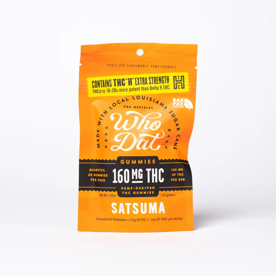 WHO DAT GUMMIES 160MG THCH